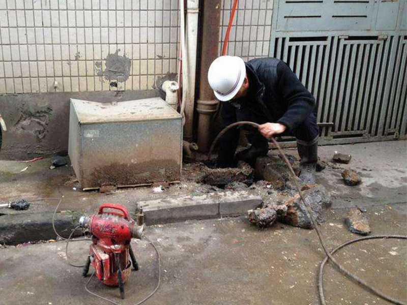 曲水疏通下水道-洗菜池疏通